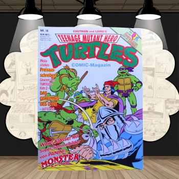 TMNT Comic Magazin Nr. 18 (1992) – Der Rattenfänger von Brooklyn! | Condor
